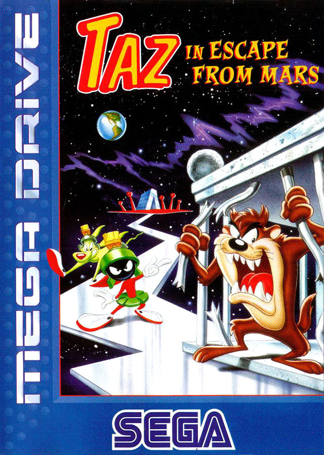 Taz in Escape from Mars