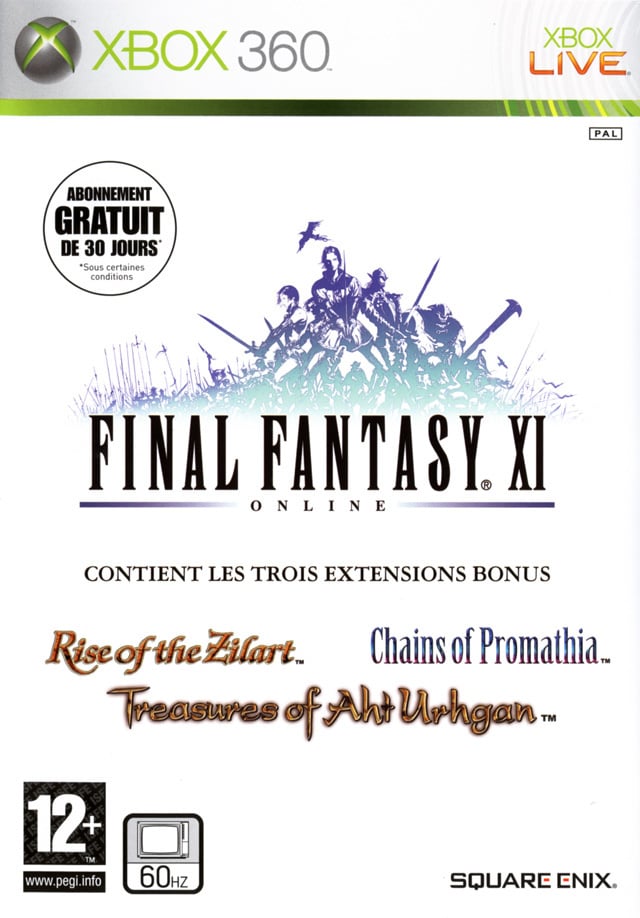 Jaquette de Final Fantasy XI Online