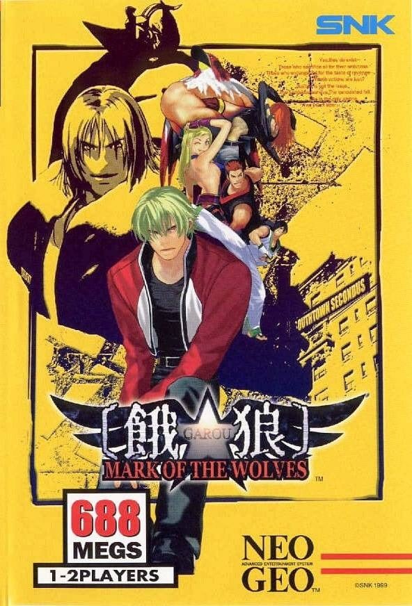 Jaquette de Fatal Fury : Mark of the Wolves