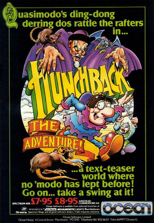 Jaquette de Hunchback : The Adventure