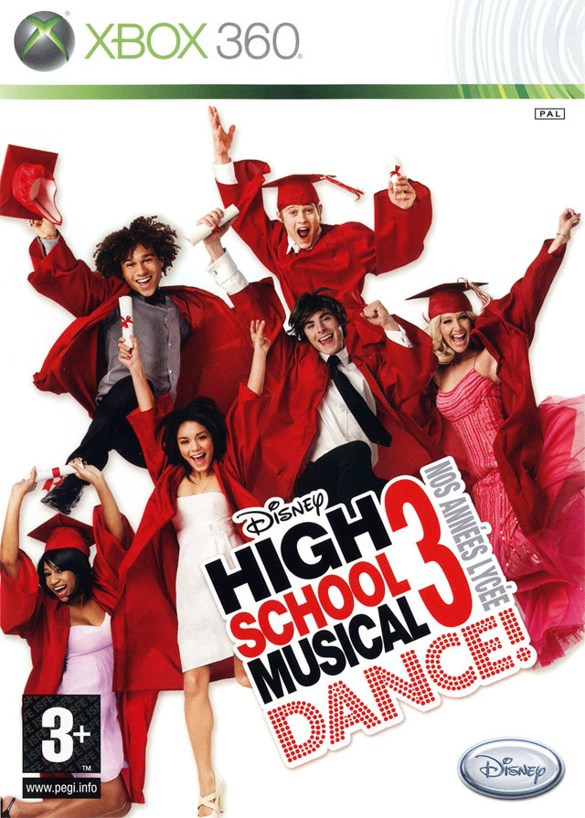Jaquette de High School Musical 3 Dance ! Nos Années Lycée
