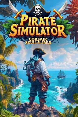 Jaquette de Pirate Simulator: Corsair Skull & Sails