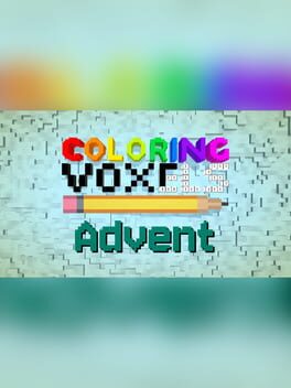 Jaquette de Coloring Voxels: Advent Pack
