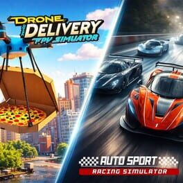 Jaquette de Auto Sport Racing & Drone Delivery: FPV Simulator