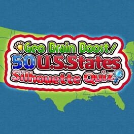 Jaquette de Geo Brain Boost! 50 U.S. States Silhouette Quiz