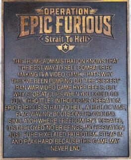 Operation Epic Furious: Straight to Hell
