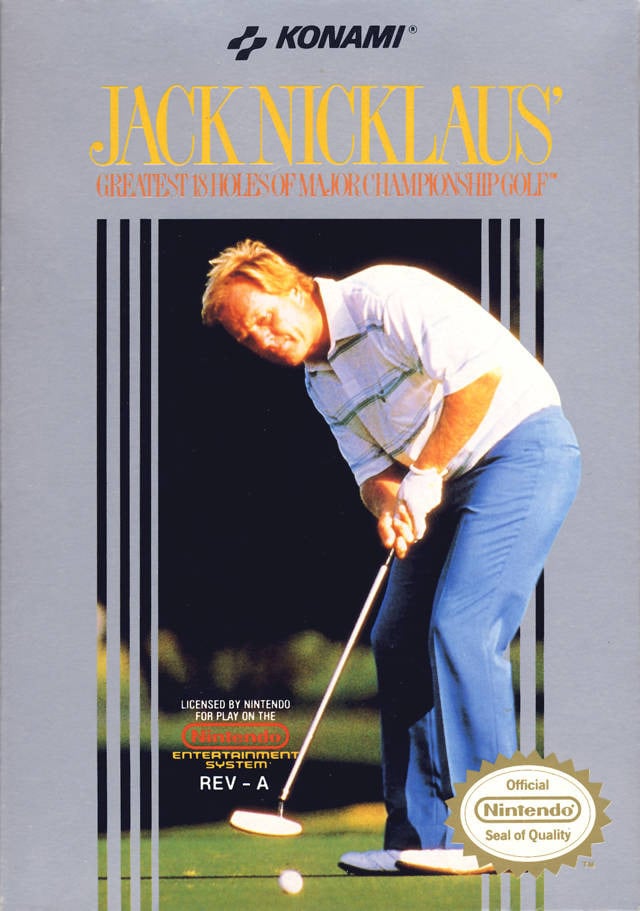 Jaquette de Jack Nicklaus' Greatest 18 Holes of Major Championship Golf
