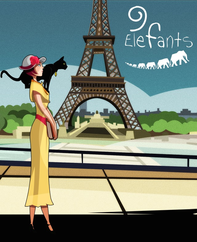 Image de 9 Elefants