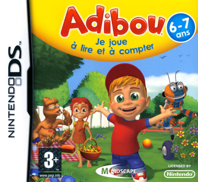 Jaquette de Adibou : Je Joue à Lire et à Compter : 6-7 ans