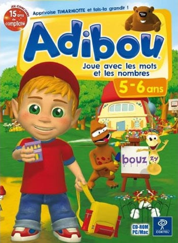 Adibou : Je Joue avec les Mots et les Nombres : 5-6 ans