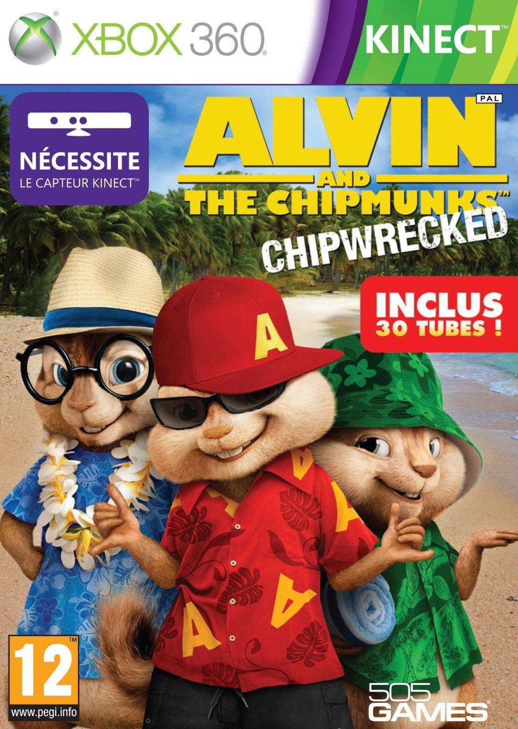 Jaquette de Alvin et les Chipmunks 3