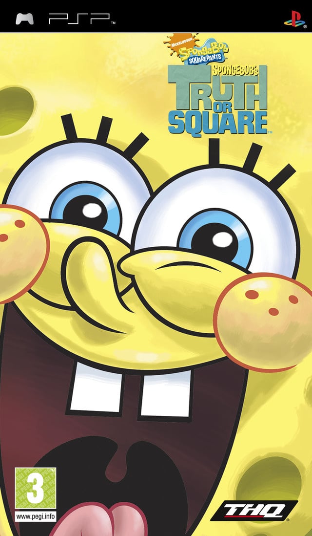 Jaquette de Bob l'Eponge : Truth or Square