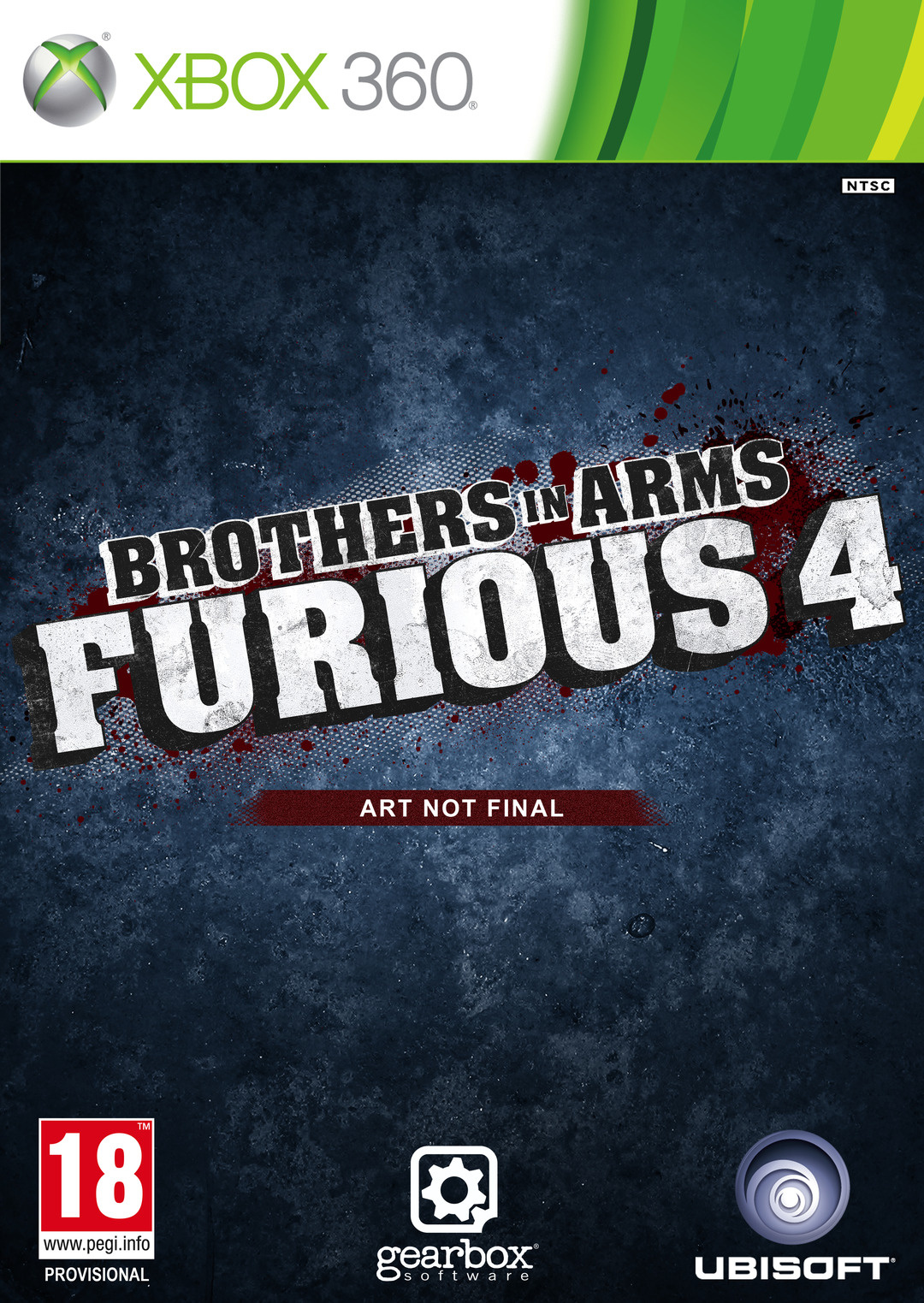 Jaquette de Brothers in Arms Furious 4