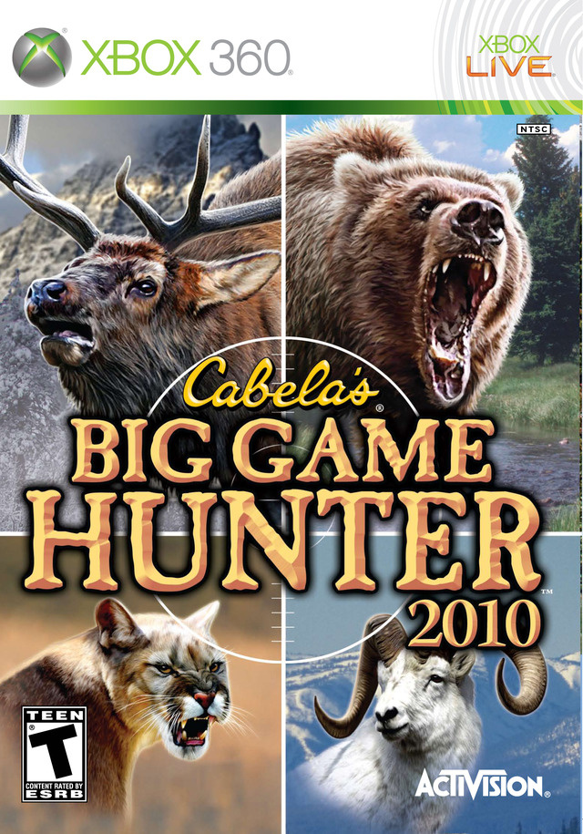 Jaquette de Cabela's Big Game Hunter 2010