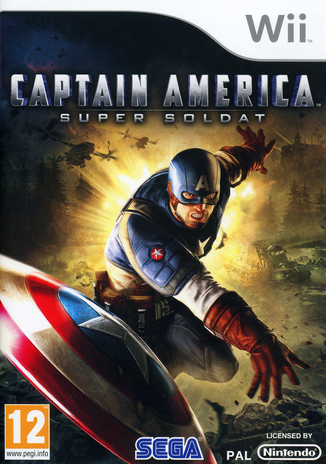 Jaquette de Captain America : Super Soldat