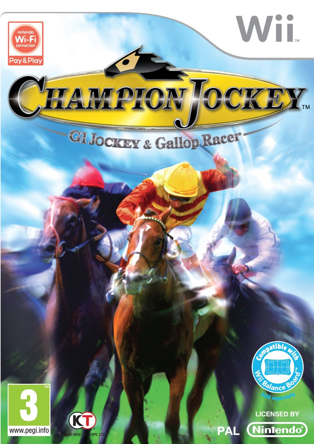 Jaquette de Champion Jockey : G1 Jockey & Gallop Racer
