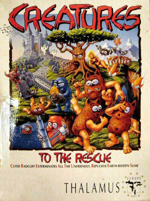 Image de Creatures to the Rescue : Clyde Radcliffe Exterminates All the Unfriendly Repulsive Earth-Ridden Slime