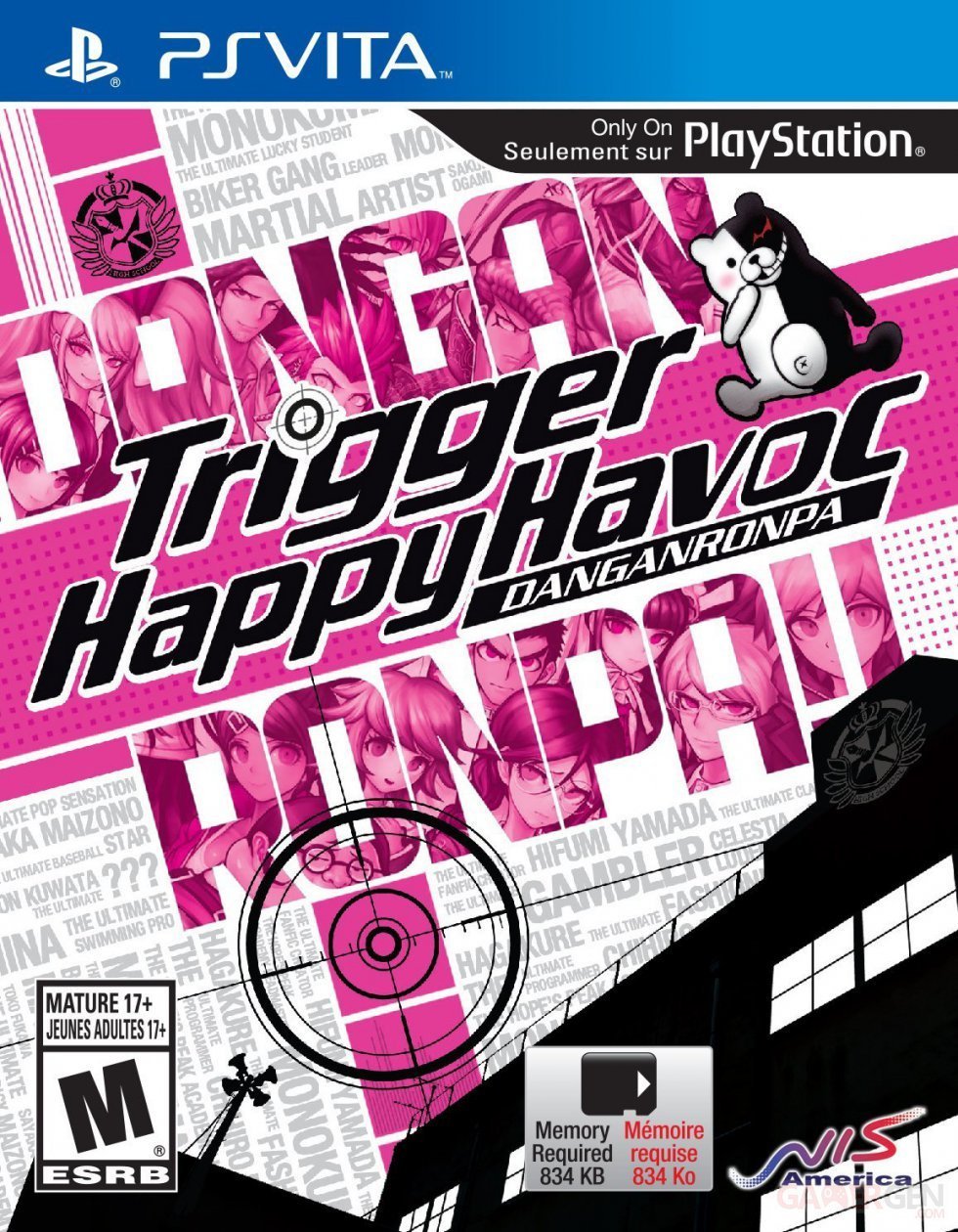 Jaquette de Danganronpa : Trigger Happy Havoc