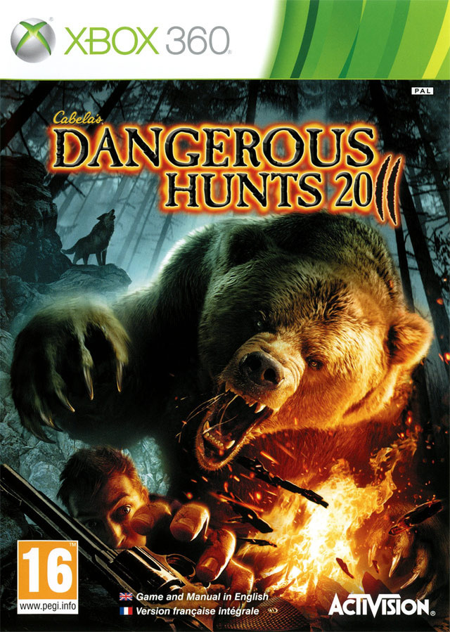 Jaquette de Cabela's Dangerous Hunts 2011