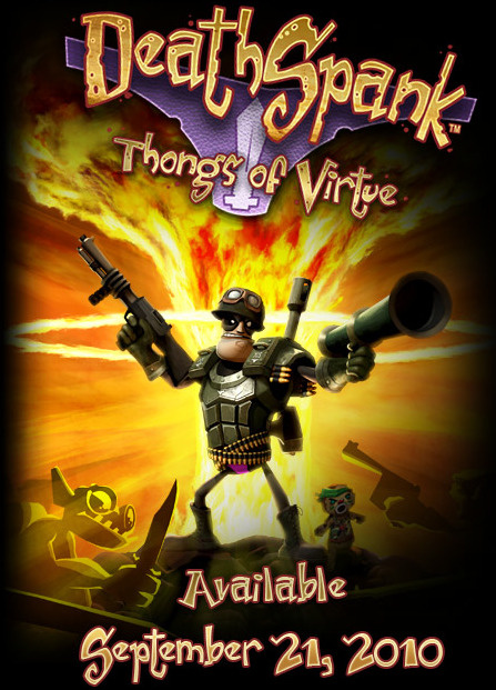 Jaquette de DeathSpank : Thongs of Virtue