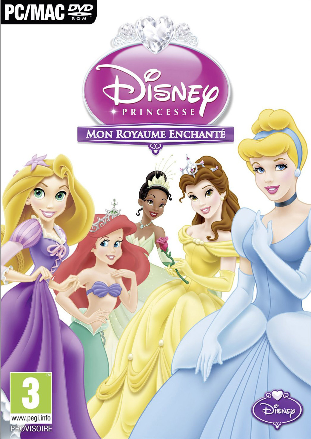 Jaquette de Disney Princesses : Mon Royaume Enchanté