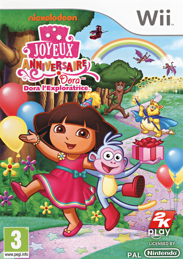 Jaquette de Dora l'Exploratrice : Joyeux Anniversaire