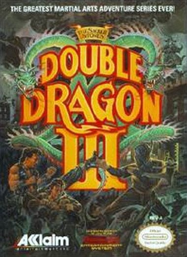 Jaquette de Double Dragon III : The Sacred Stones