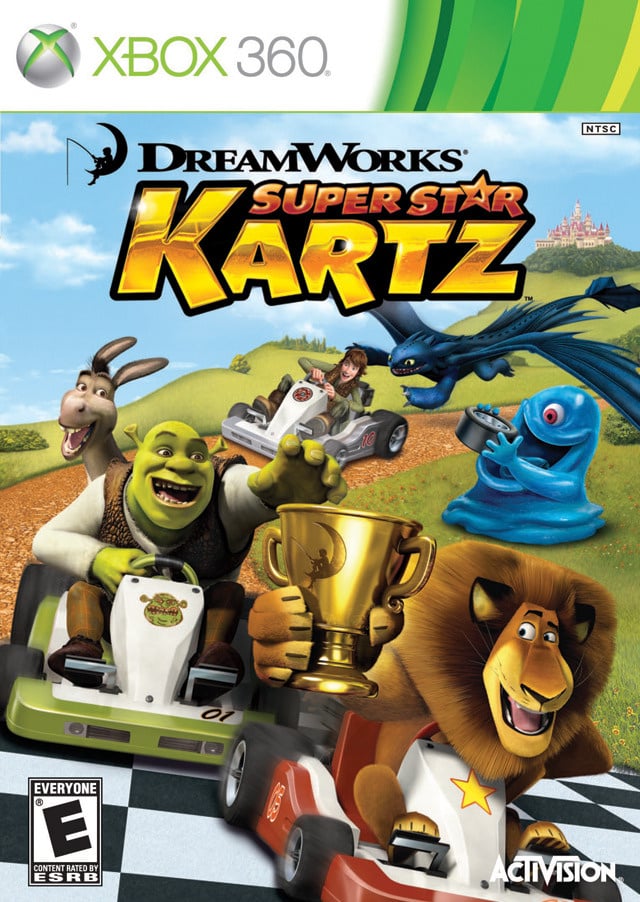 Jaquette de Dreamworks Super Star Kartz