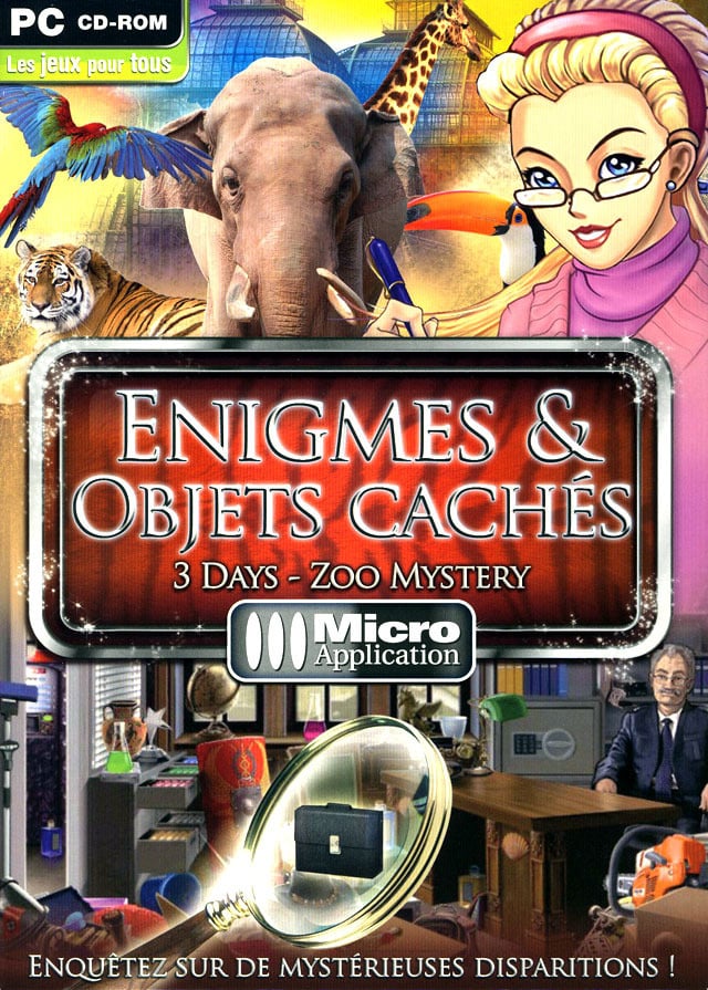 Image de Enigmes & Objets Cachés : 3 Days - Zoo Mystery