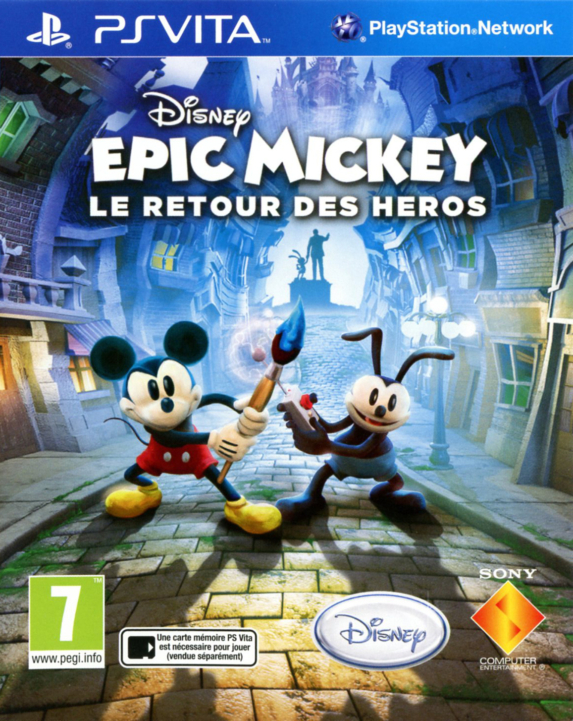 Jaquette de Epic Mickey : Le Retour des Héros