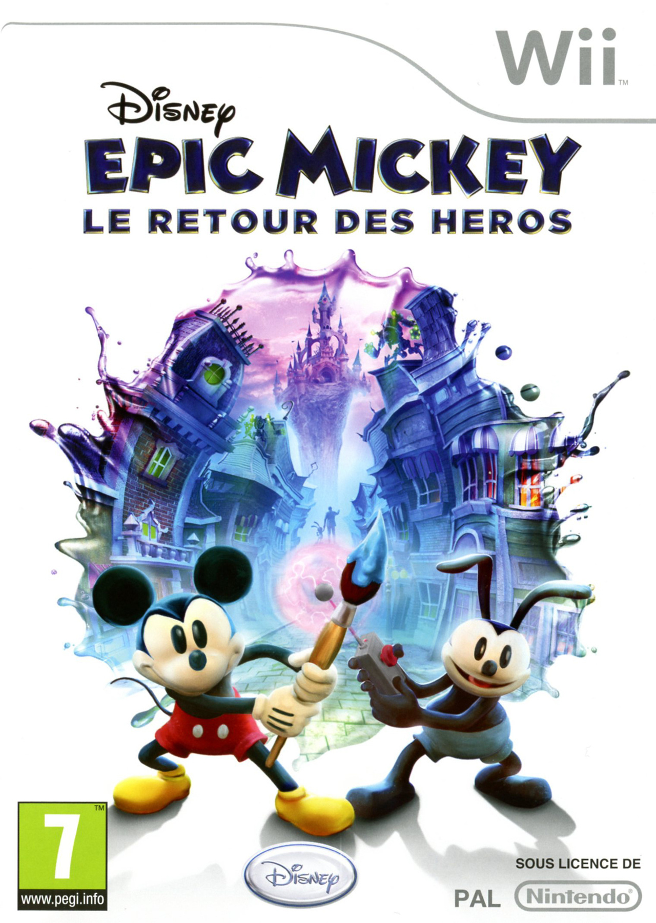 Jaquette de Epic Mickey : Le Retour des Héros