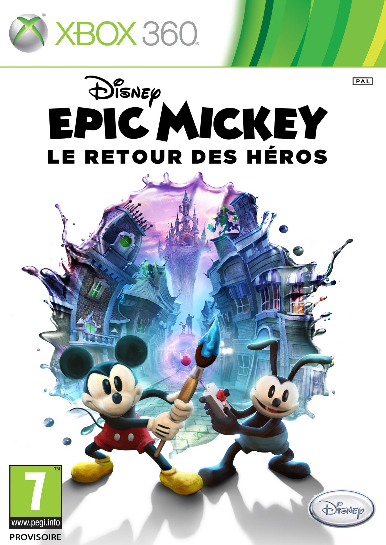 Jaquette de Epic Mickey : Le Retour des Héros