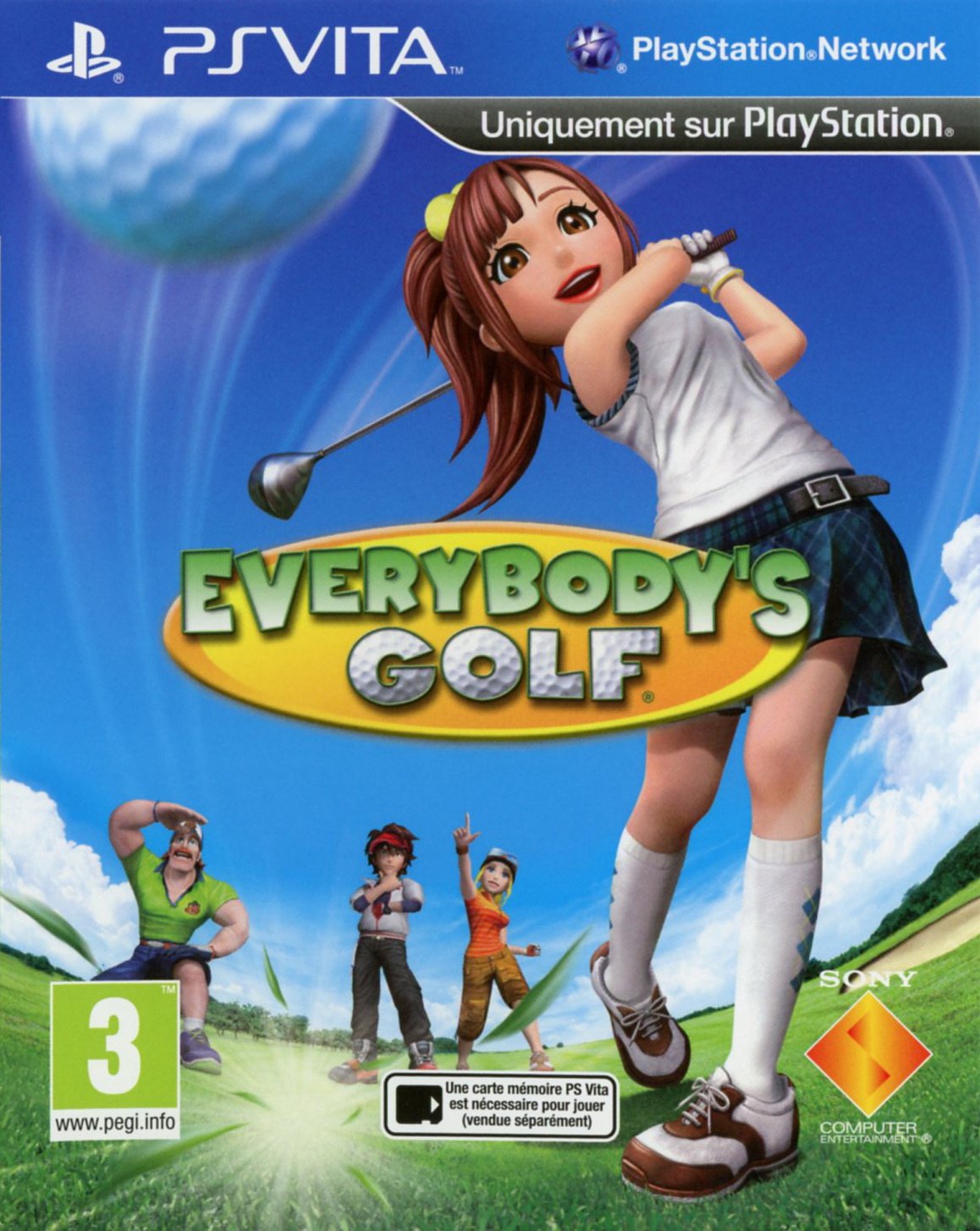 Jaquette de Everybody's Golf