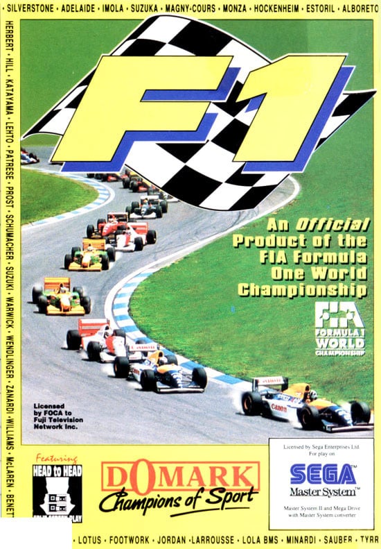 Jaquette de F1