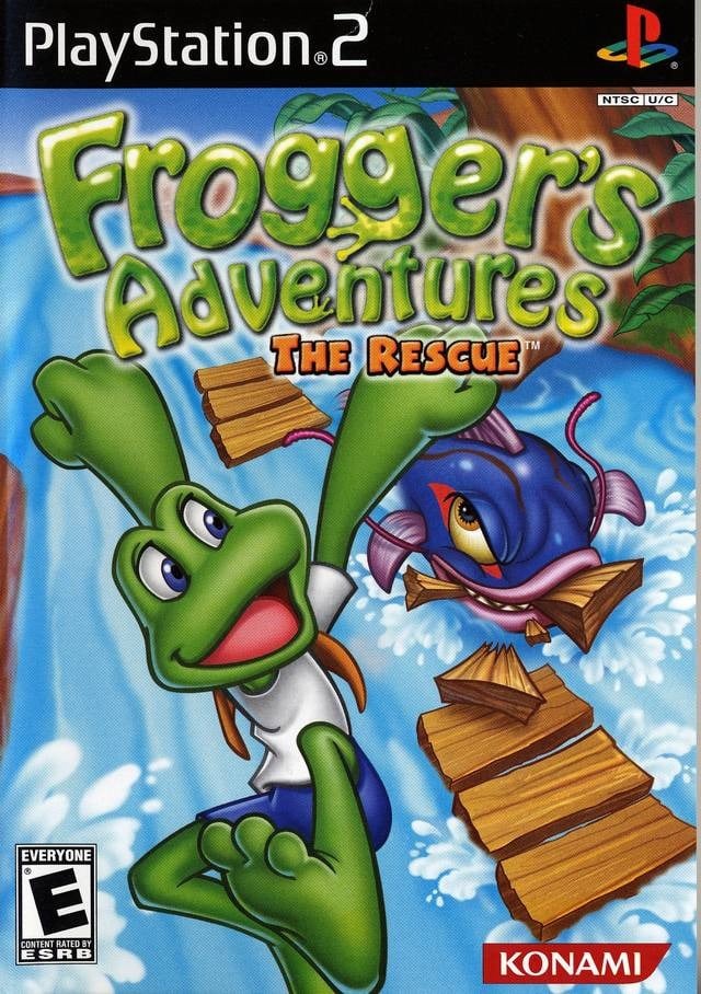 Jaquette de Frogger's Adventures : The Rescue
