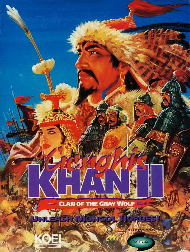 Jaquette de Genghis Khan II : Clan of the Grey Wolf