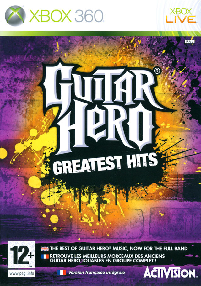 Jaquette de Guitar Hero Greatest Hits