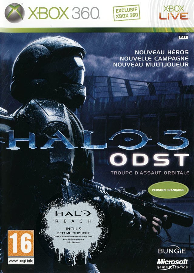Jaquette de Halo 3 : ODST