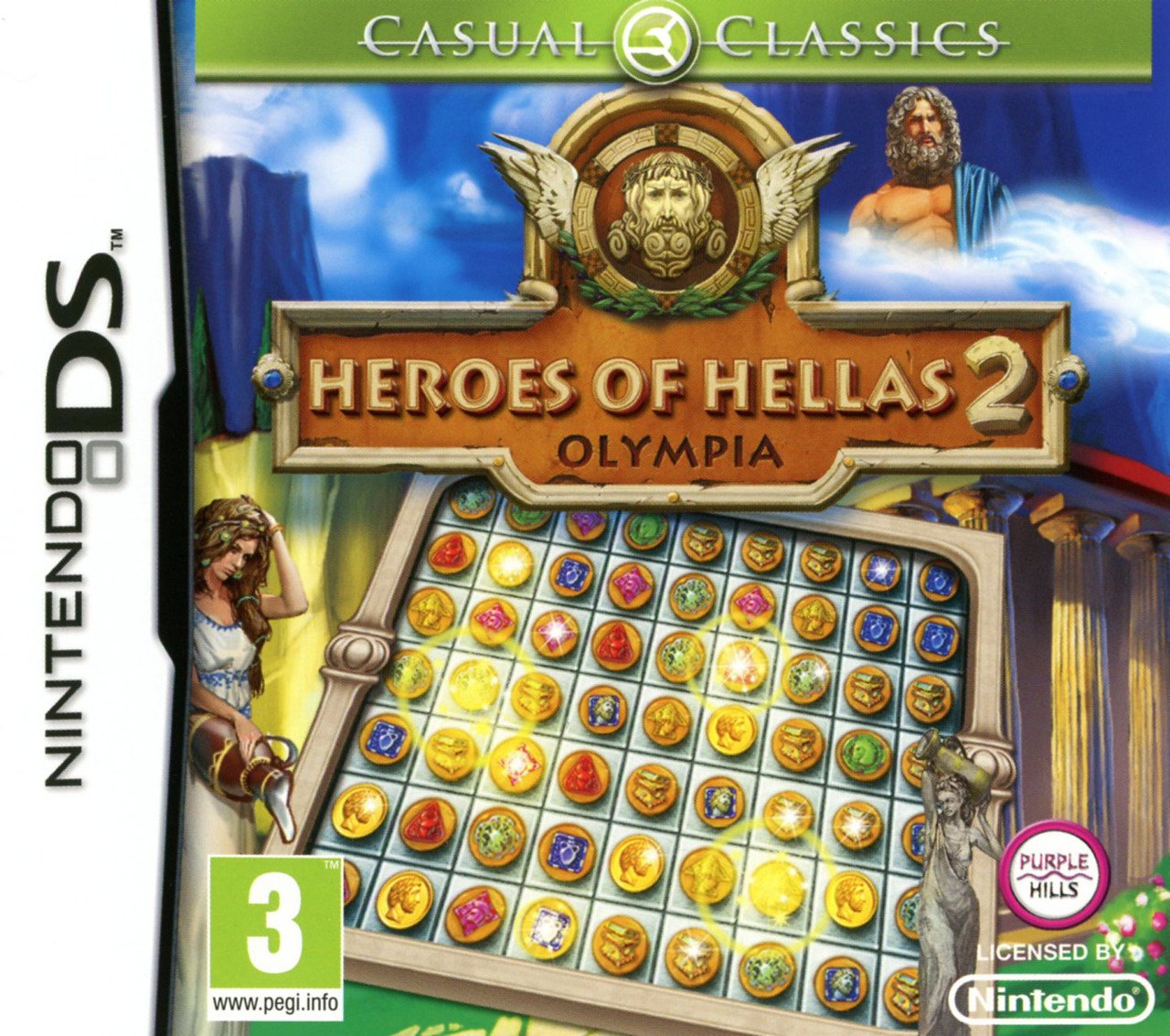 Jaquette de Heroes of Hellas 2 : Olympia