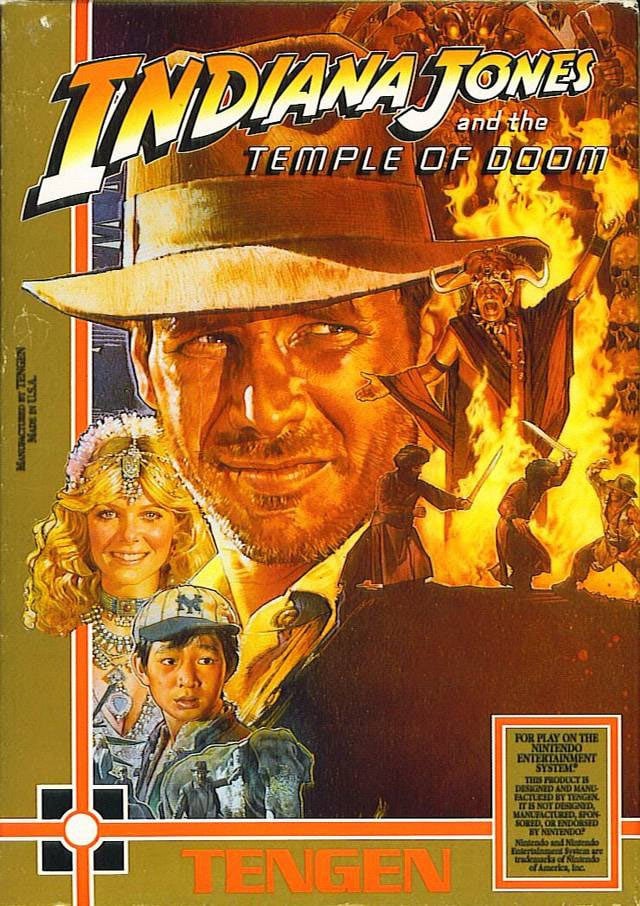 Jaquette de Indiana Jones and the Temple of Doom