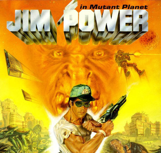 Jaquette de Jim Power in Mutant Planet