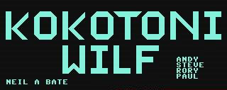 Kokotoni Wilf