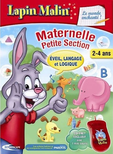 Jaquette de Lapin Malin : Maternelle Petite Section - Le Monde Enchanté