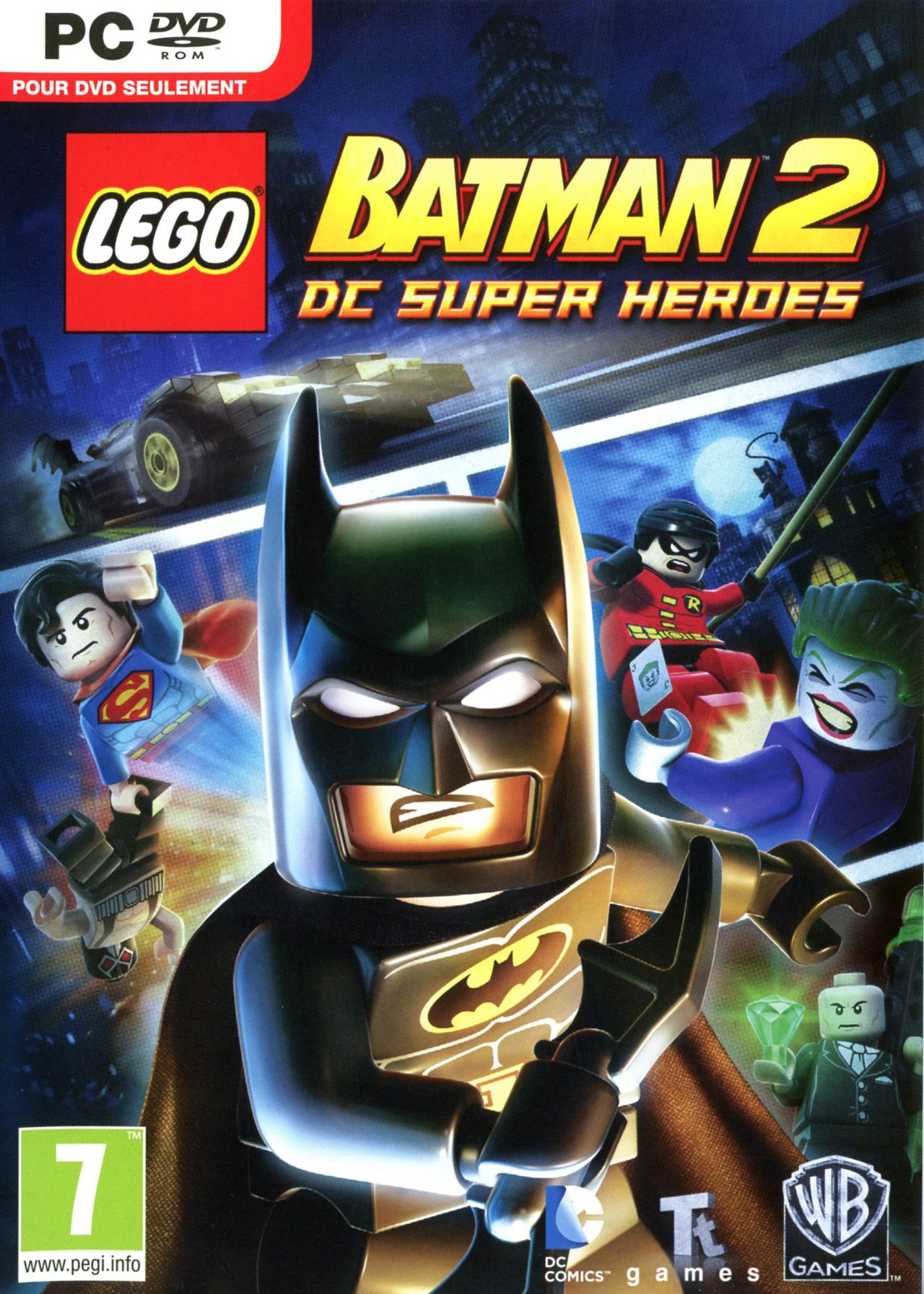 Jaquette de LEGO Batman 2 : DC Super Heroes