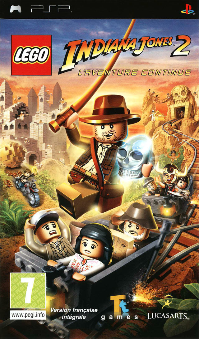 Jaquette de LEGO Indiana Jones 2 : L'Aventure Continue