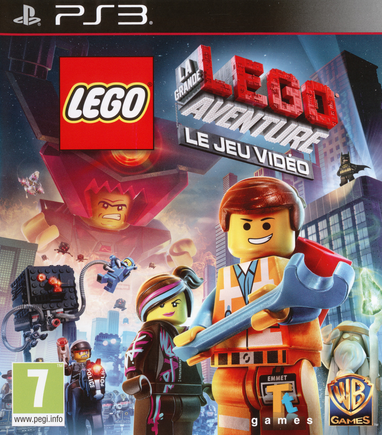 Jaquette de LEGO La Grande Aventure – Le Jeu Vidéo
