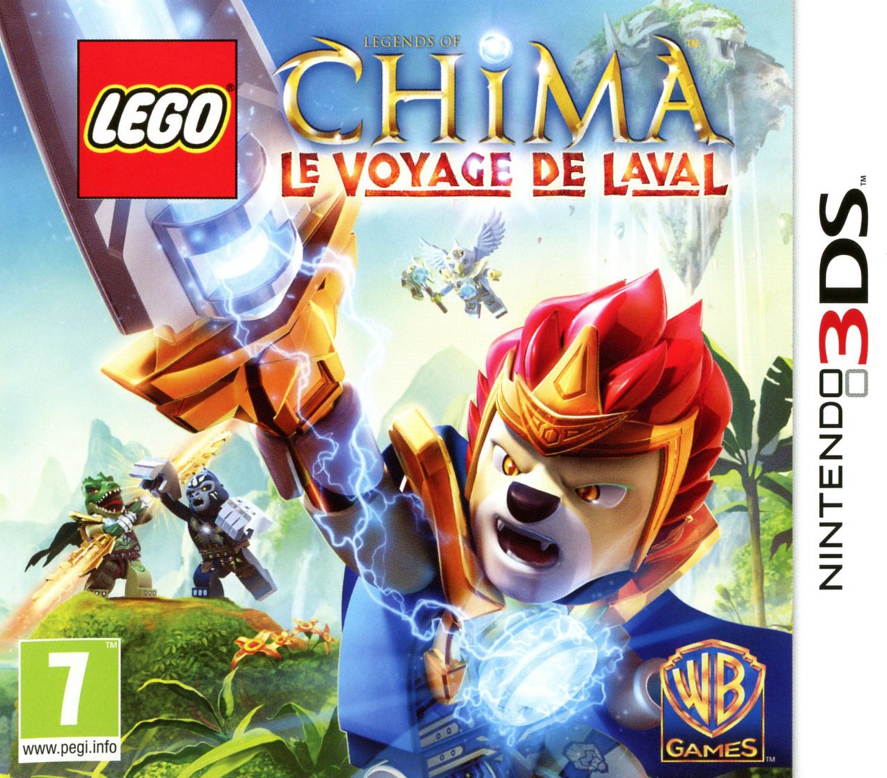 Jaquette de LEGO Legends of Chima : Le Voyage de Laval