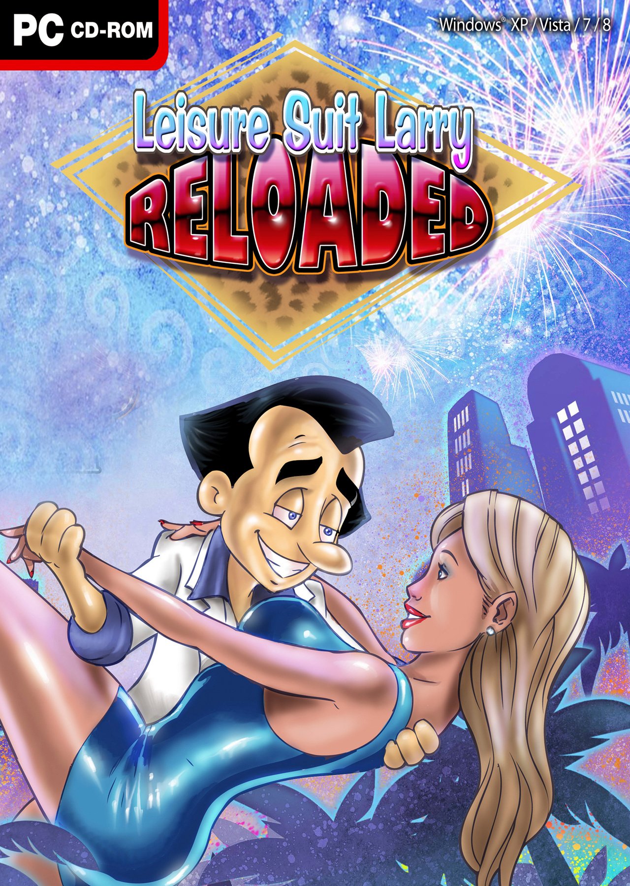 Jaquette de Leisure Suit Larry 1 : In the Land of the Lounge Lizards Reloaded
