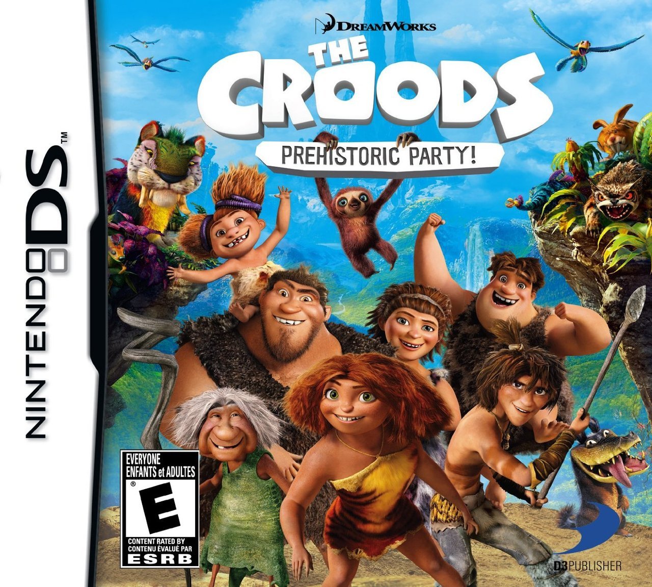 Jaquette de Les Croods : Fête Préhistorique