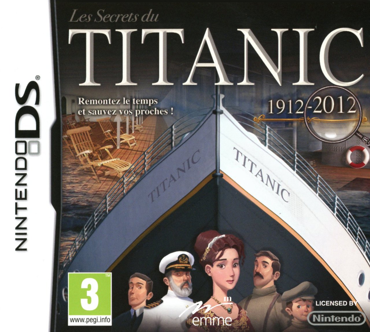 Jaquette de Les Secrets du Titanic 1912 - 2012